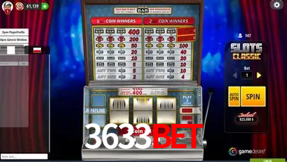 Descubra o Mundo do Cassino Online com 3633BET